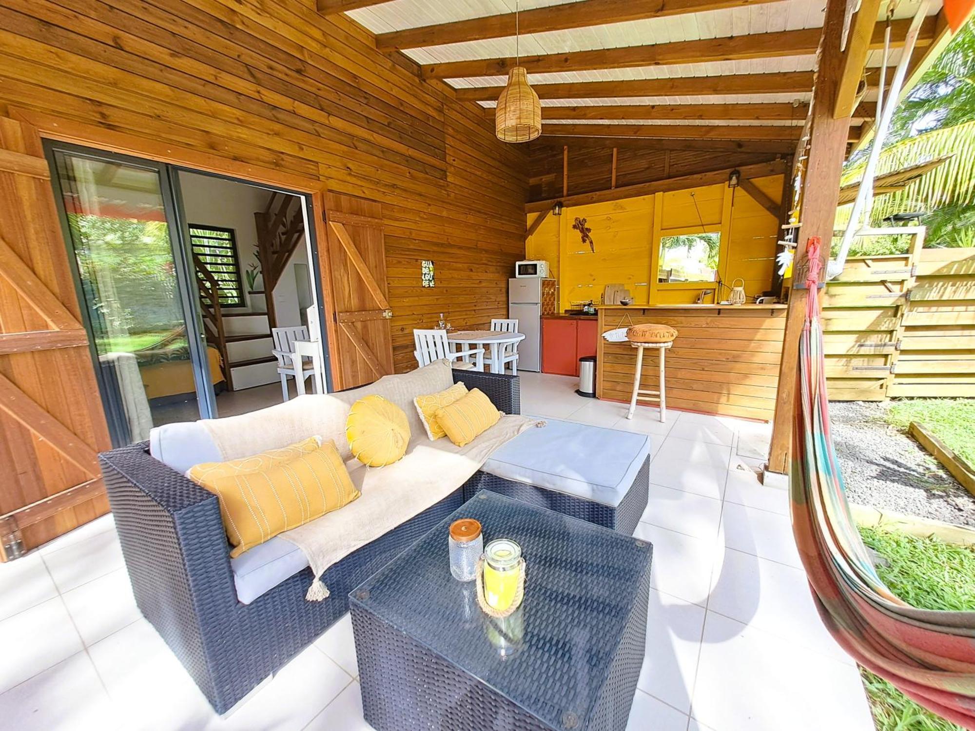 Yuka Lodge - Bungalow Prive Avec Jardin En Pleine Nature Sainte-Anne  Exterior foto